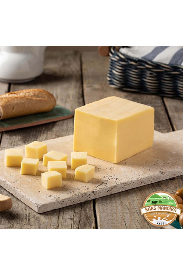Blok Kaşar 1 kg | Doğal Kars Lezzeti